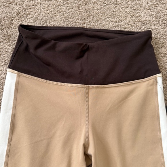 NWT Mono B Beige and Brown Leggings S - Picture 5 of 11